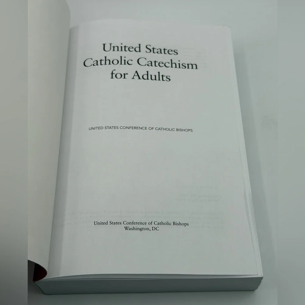 United States Conference of Catholic Bishops red cover